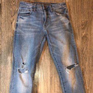 29/32 Mens AE Slim Straight Extreme Flex Jeans
